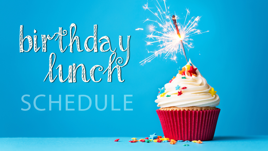 Birthday Lunches 2016-17