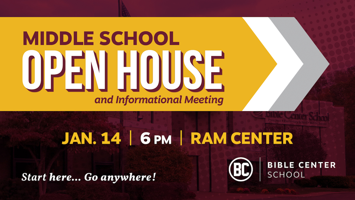 Middle School Open House & Info Meeting