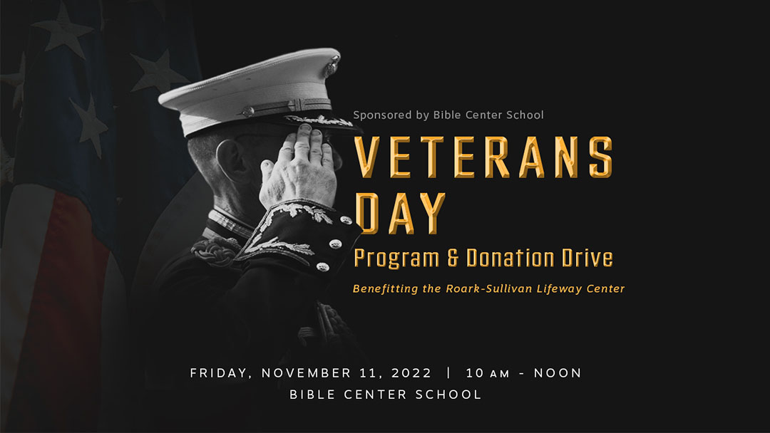 Veterans Day Program and Donation Drive
