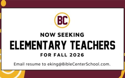 Seeking Elementary Teachers for 2026-27