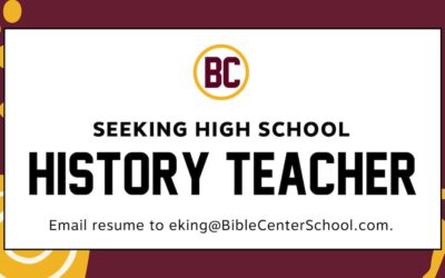 Employment Opportunity | High School History Teacher