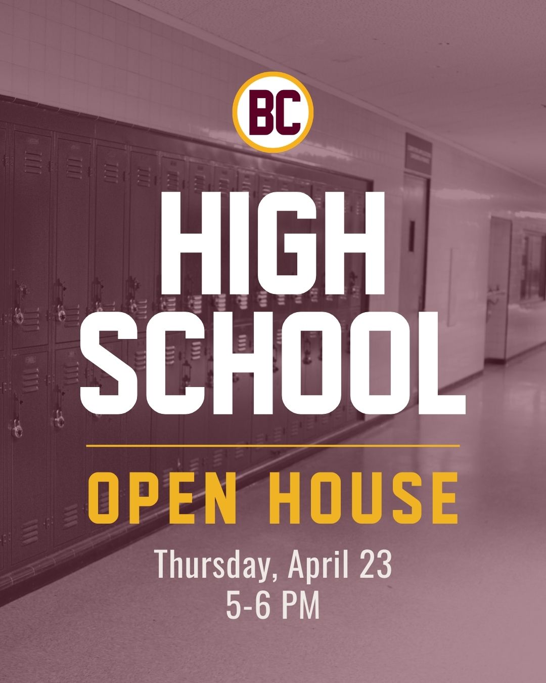 HS Open House April IG
